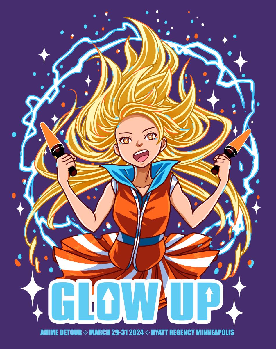 Tickets Anime Detour 2024 Glow Up Eventeny