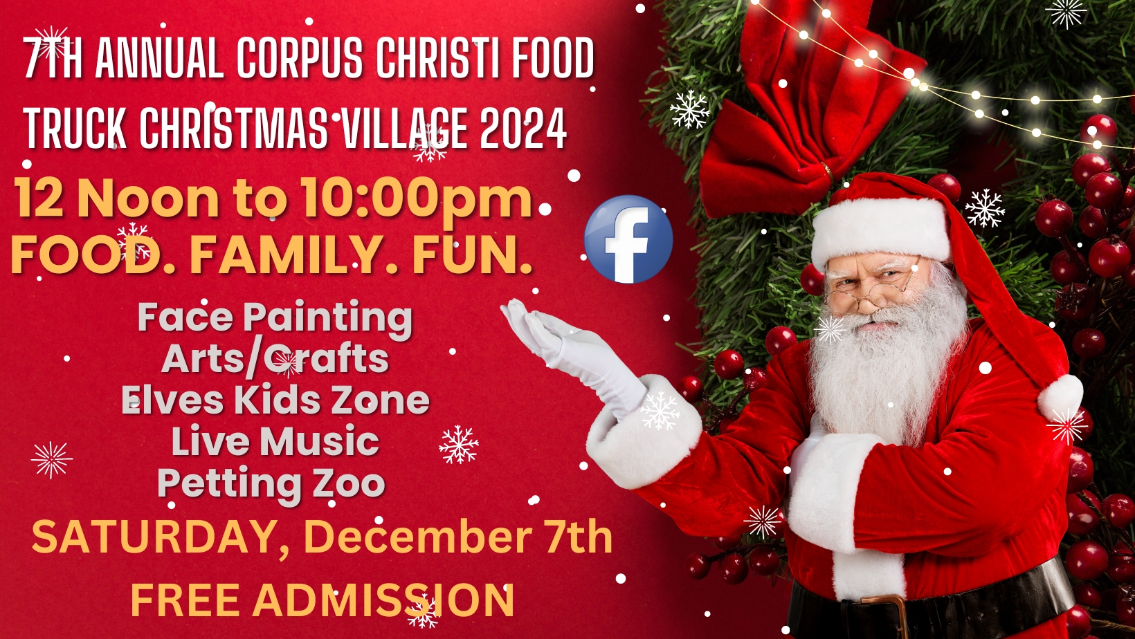 7th Annual Food Truck Christmas Village Corpus Christi 2024