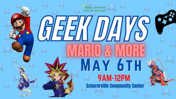 Non-Food Vendor (Indoors) - Geek Days - May 6th