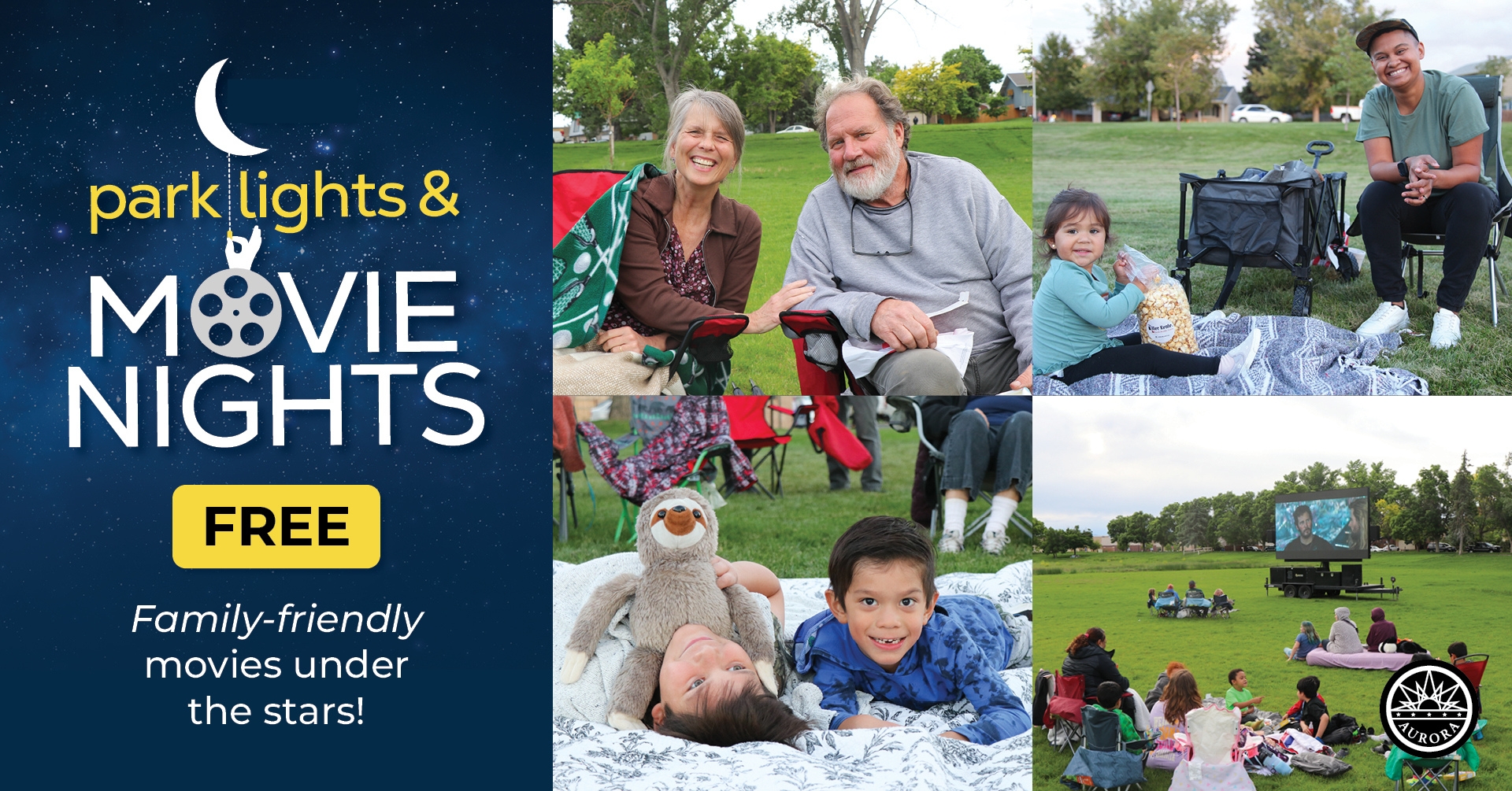 Park Lights & Movie Nights  July 9, 2025