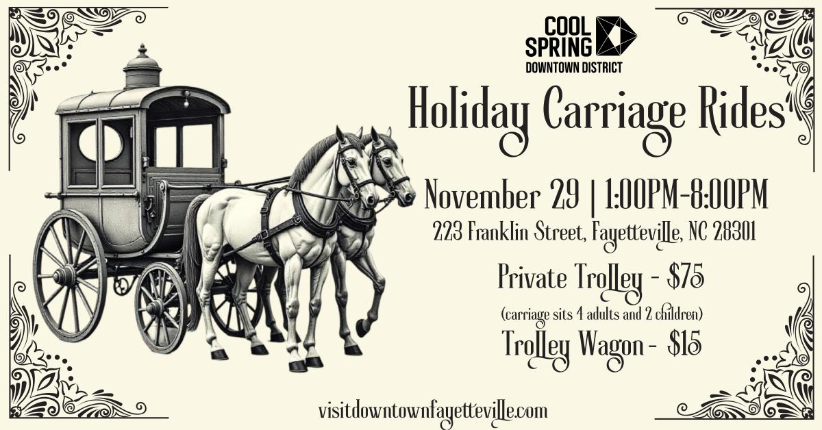 Holiday Carriage Rides 2024 cover image