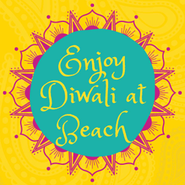 Diwali at Beach