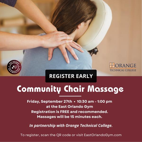 Community Chair Massage