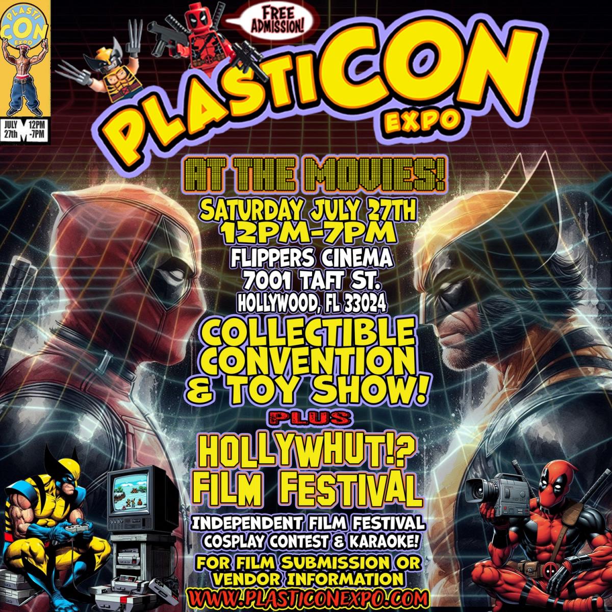 PlastiCon At The Movies cover image