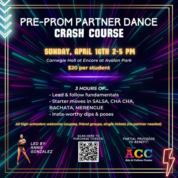 Pre-Prom Partner Dance Crash Course