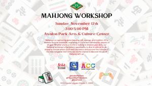 Mahjong Workshop cover picture