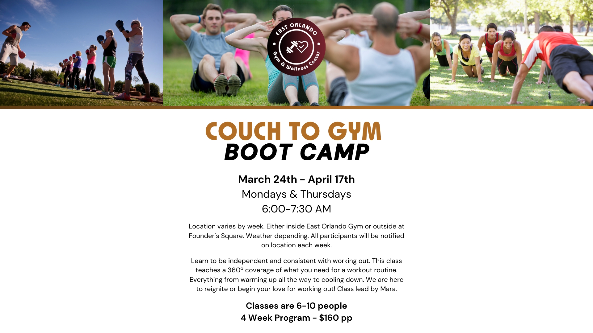 Couch to Gym Boot Camp