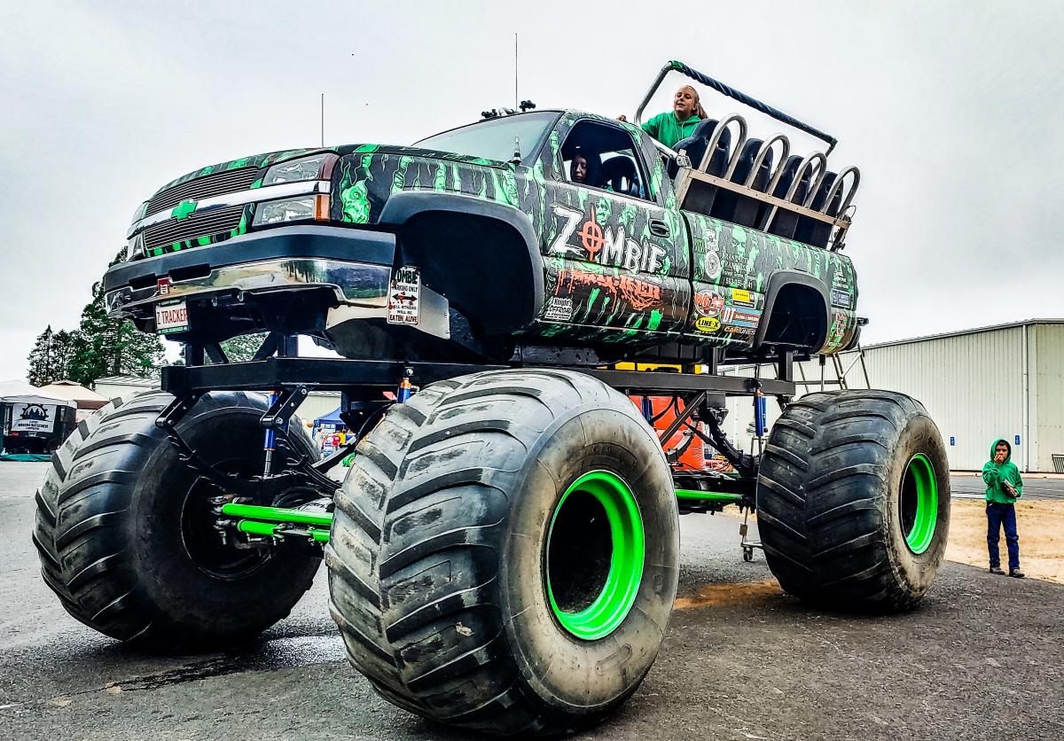 Clatsop County Fair Monster Truck Rides