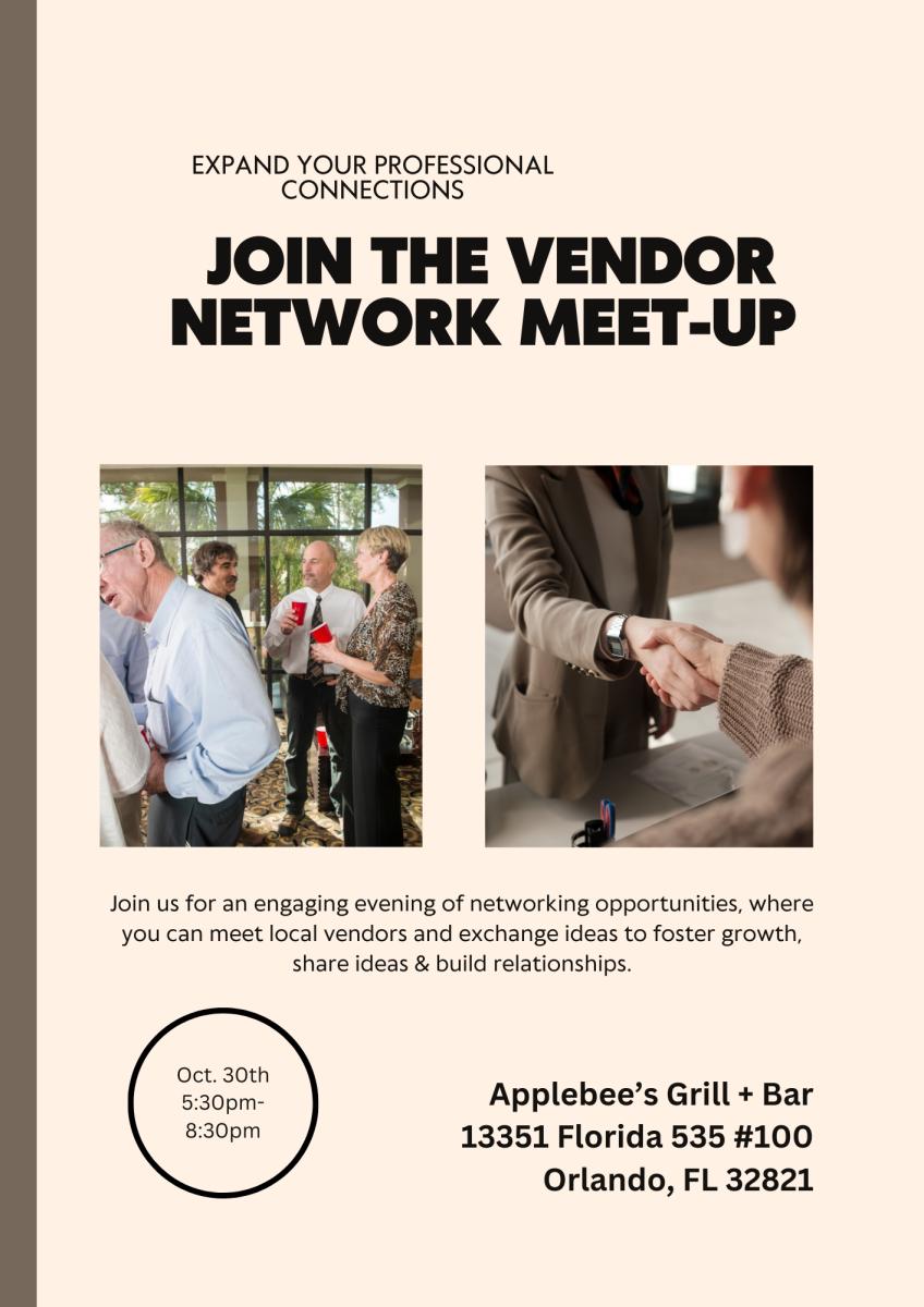 The Vendor Network - Meet Up