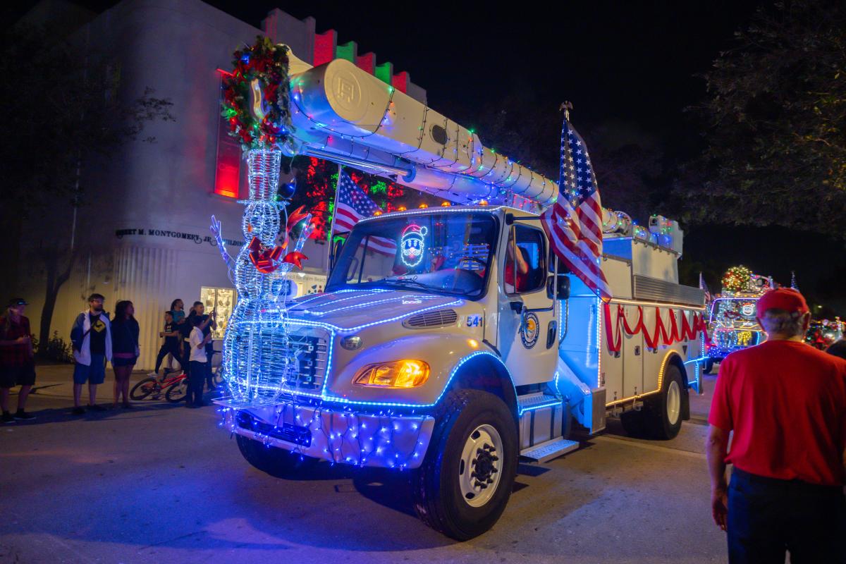 Lake Worth Beach Celebration of Lights Holiday Parade