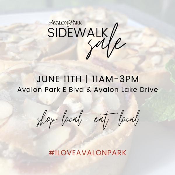 Sidewalk Sale - June