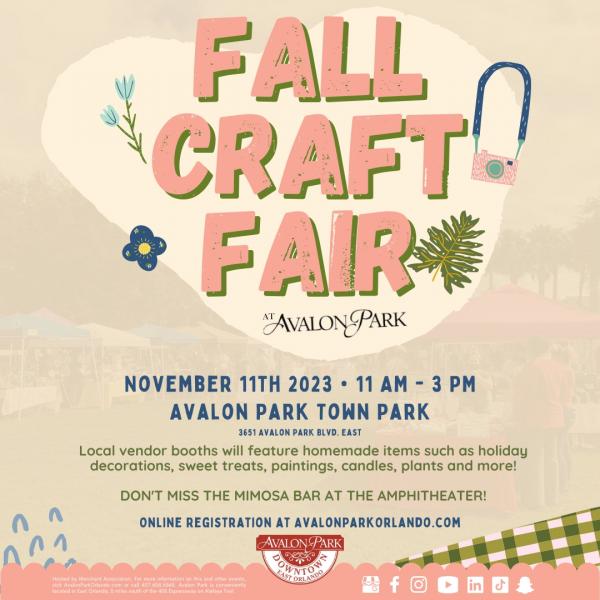 Fall Craft Fair 2023
