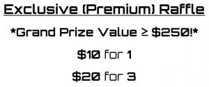 (3) Premium Raffle Tickets cover picture