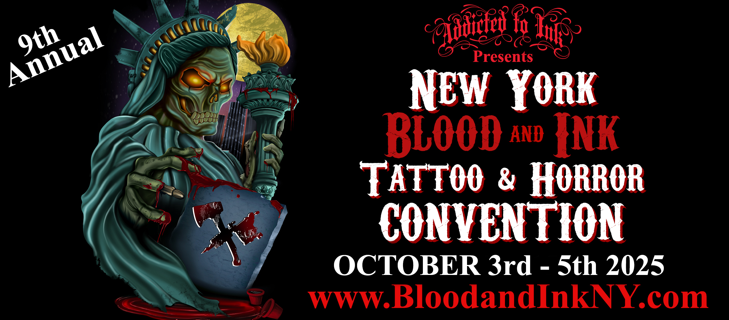 New York Blood and Ink Tattoo & Horror Convention 2025