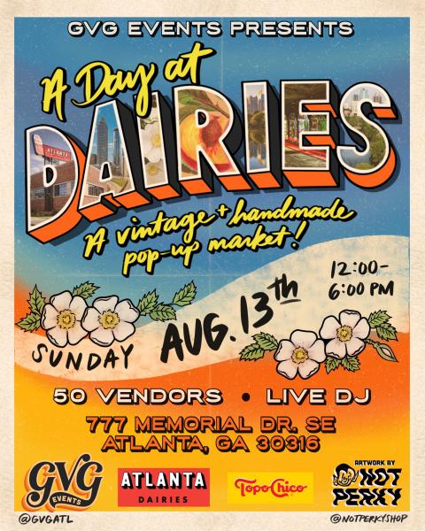 A Day at Dairies- A Vintage and Handmade Pop-Up Market