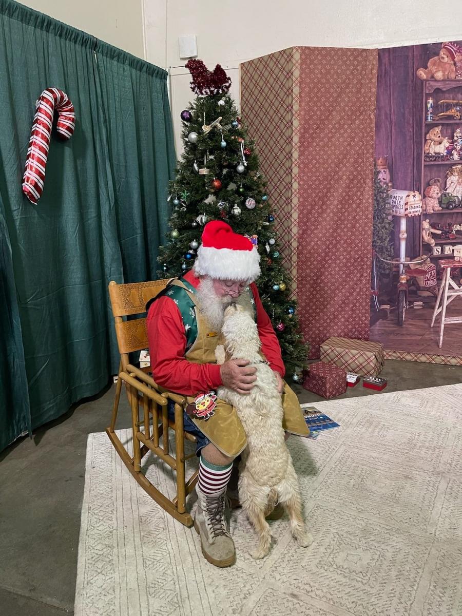 Santa loves all creatures big and small