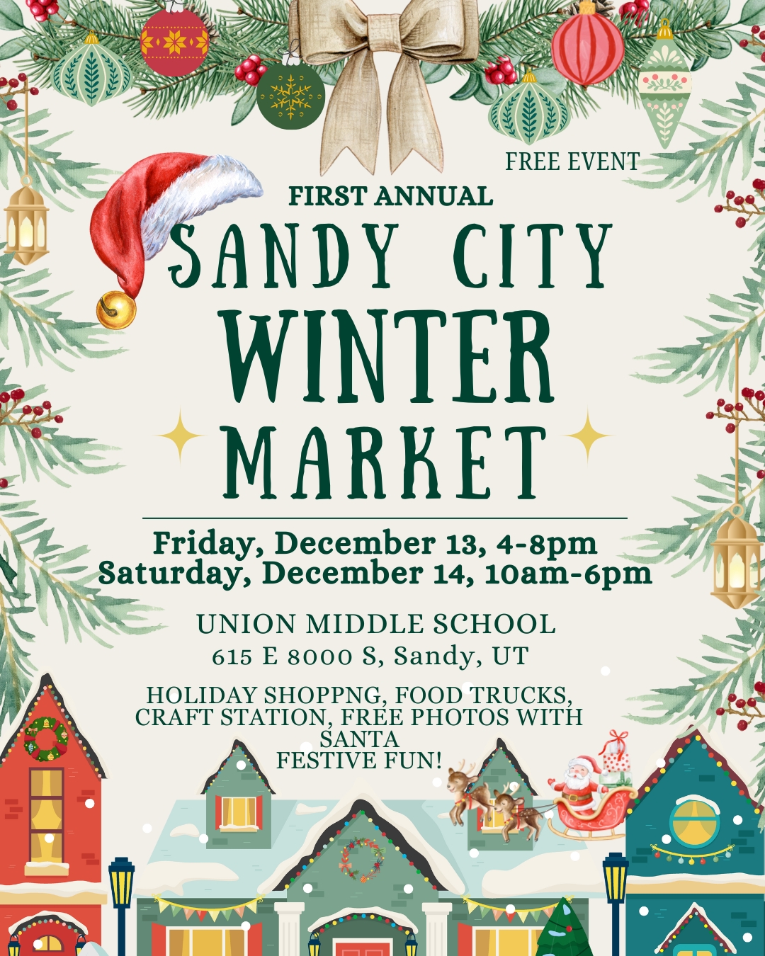 Sandy City Winter Market