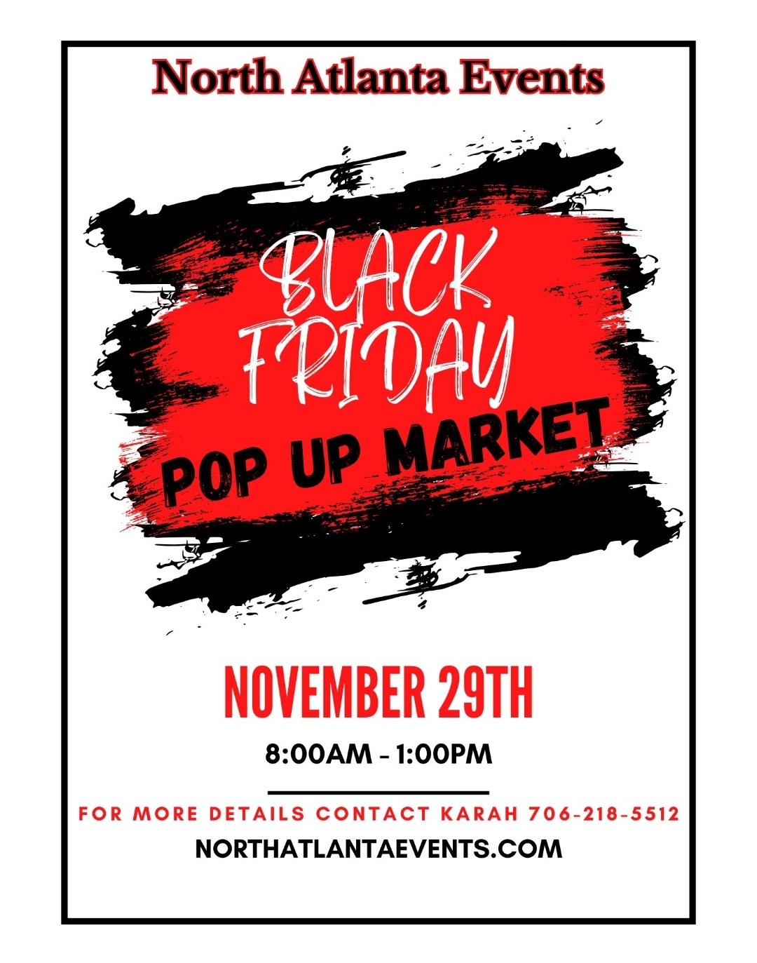 Black Friday Pop Up