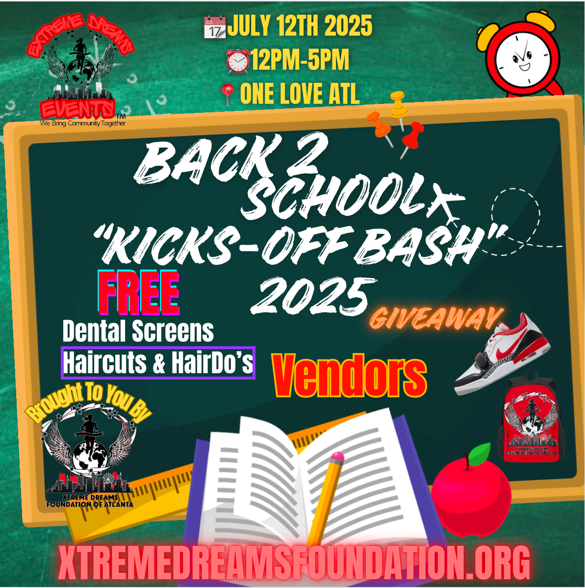 Back2School"KICKS-OFF" Bash & Good Vibes Only Concert at Love Official ATL