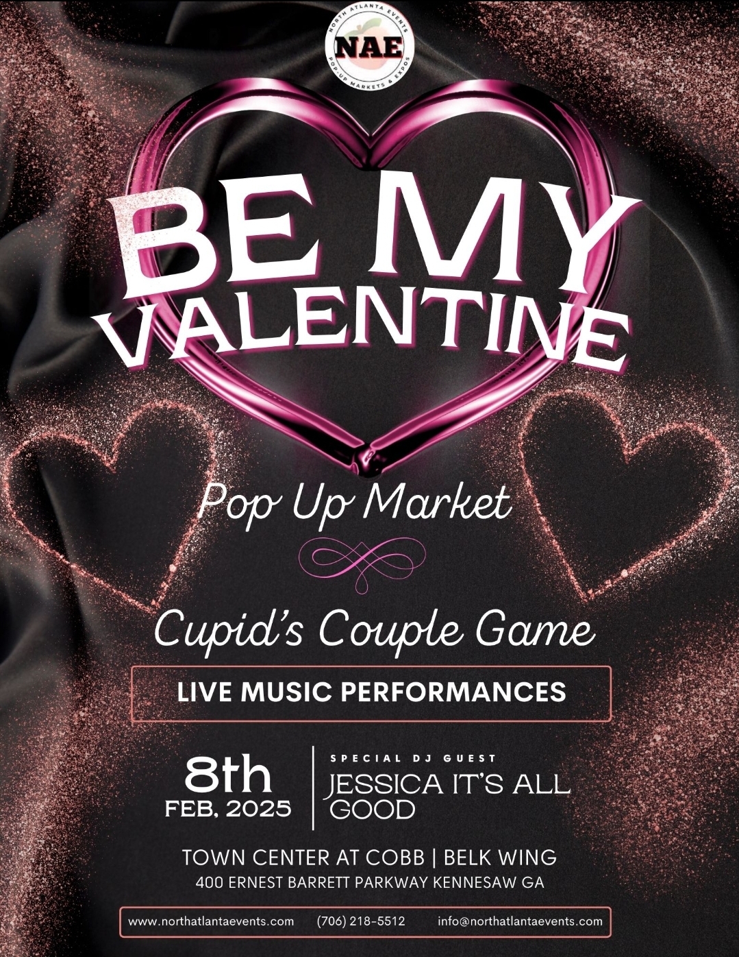 Be My Valentine Market at Town Center at Cobb Indoor Event