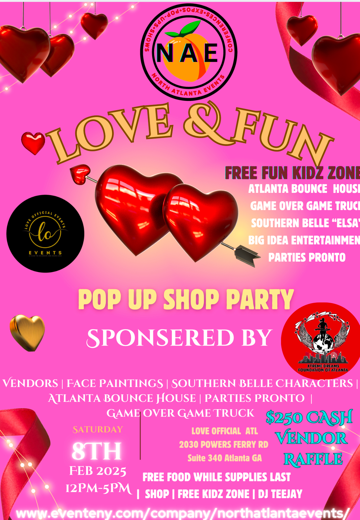 Love & Fun Pop Up Shop Party