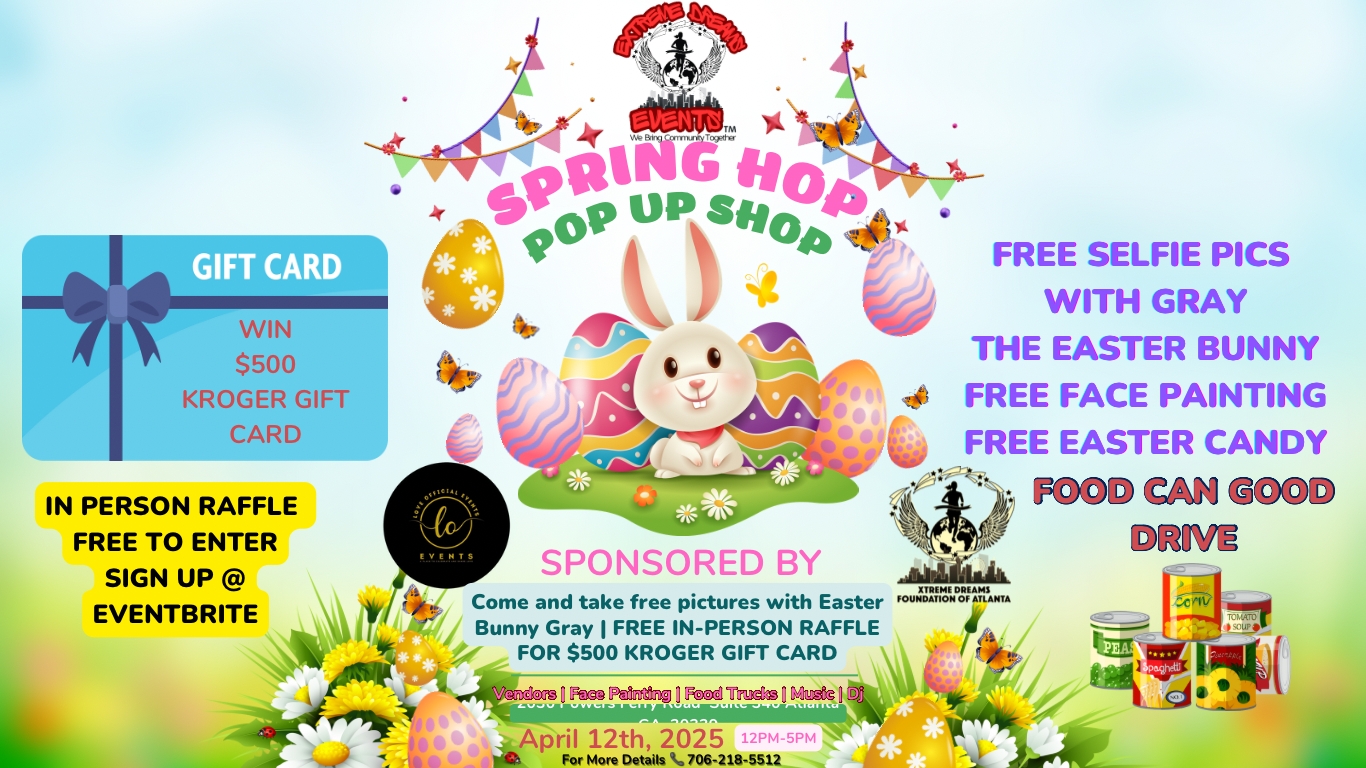 Spring Hop Pop Up Shop at Love Official ATL Indoor/Outdoor Event