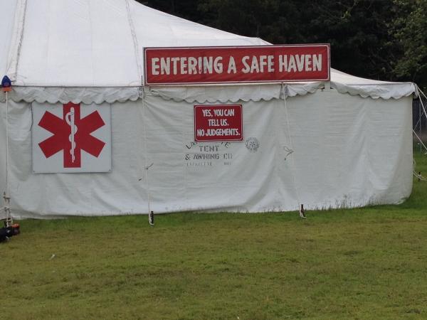 First Aid Tent Volunteer