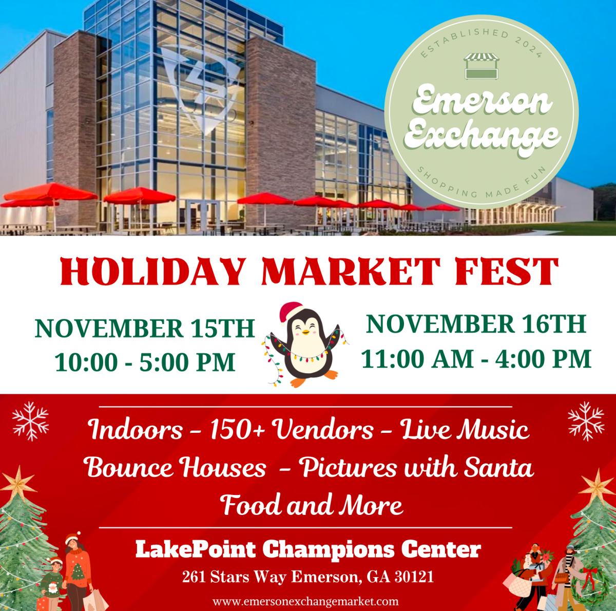 Emerson Exchange Holiday Market Fest