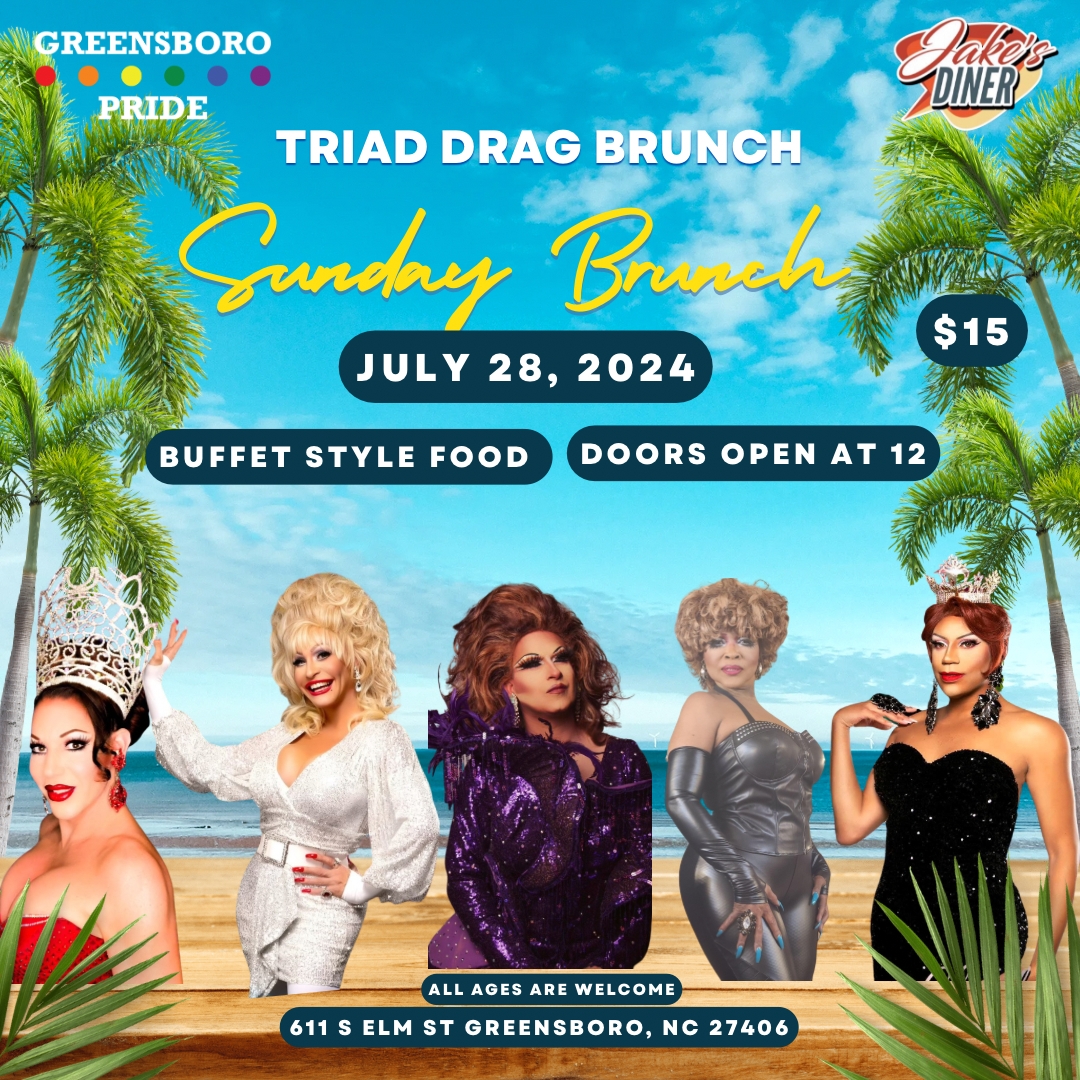 Greensboro Pride x Triad Drag Brunch cover image