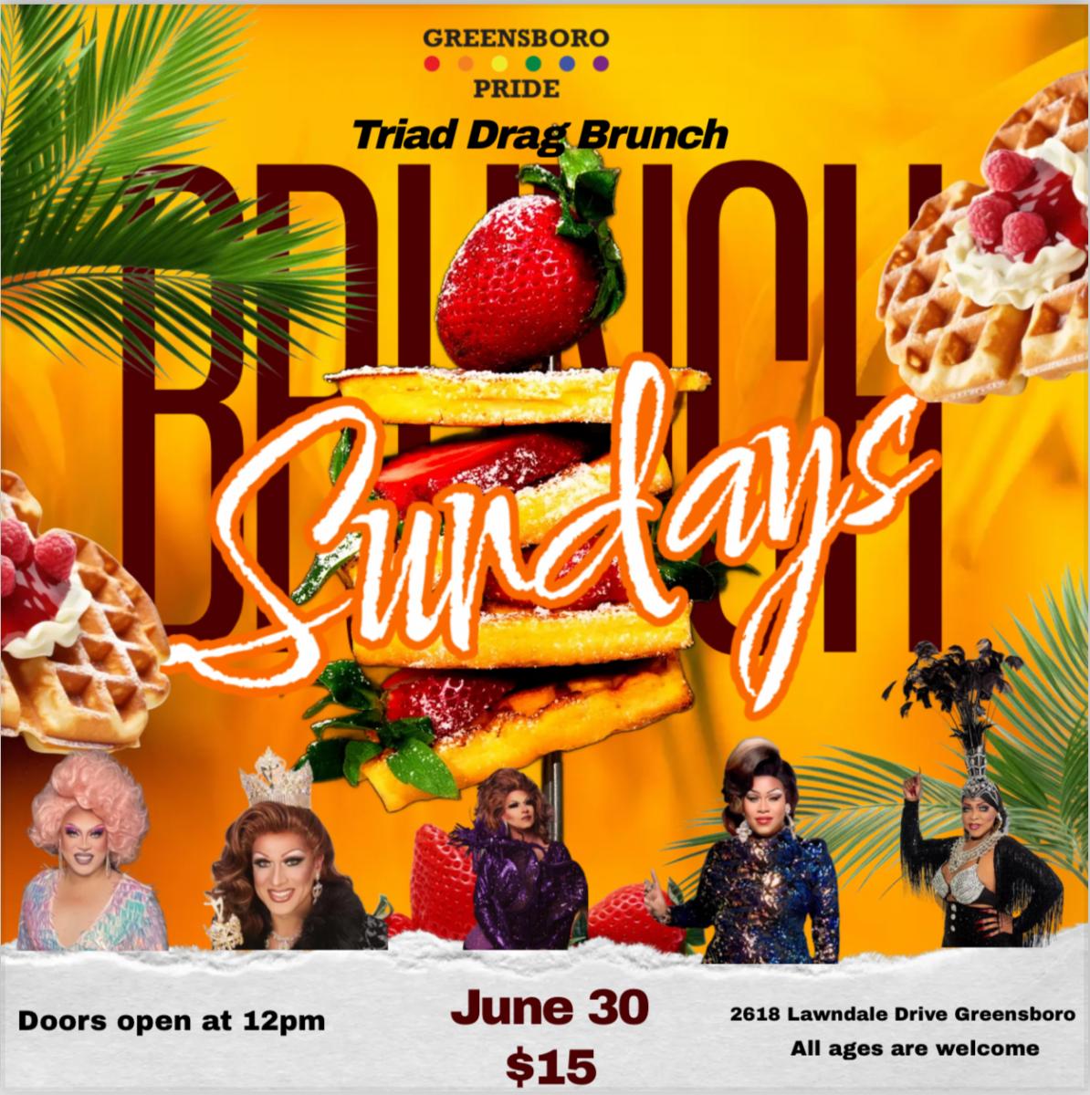 Greensboro Pride x Triad Drag Brunch