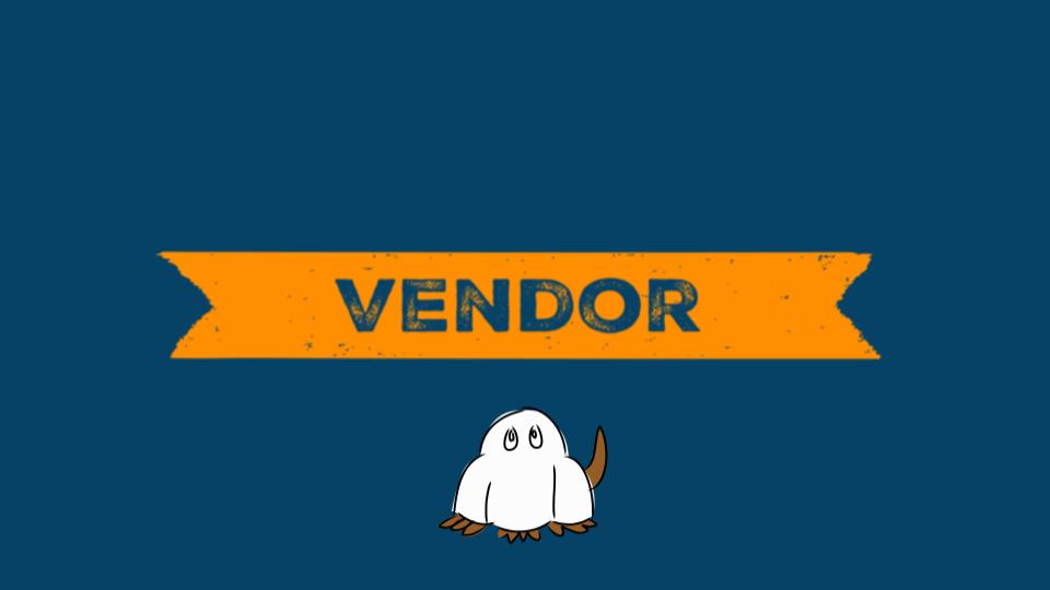 Vendor Application