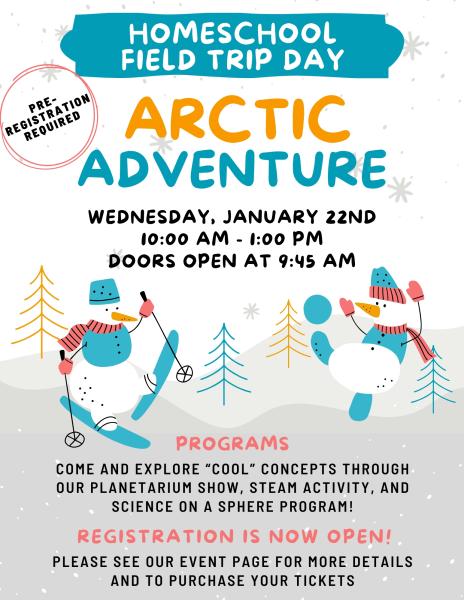 Homeschool Field Trip Day - Arctic Adventure