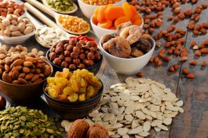 GRAINS-NUTS-DRIED FRUIT