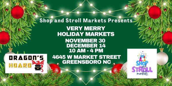 Very Merry Holiday Markets-December