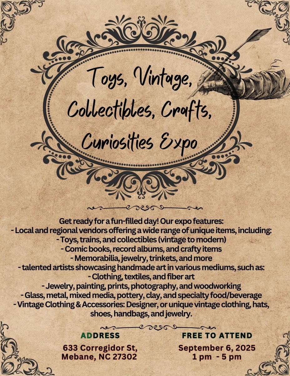 Toys, Vintage, Collectibles, Crafts, Curiosities Expo