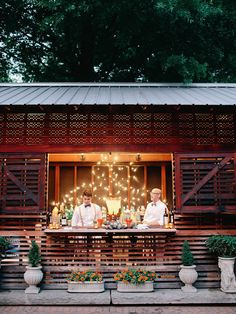 Trolley Barn Outdoor Bar