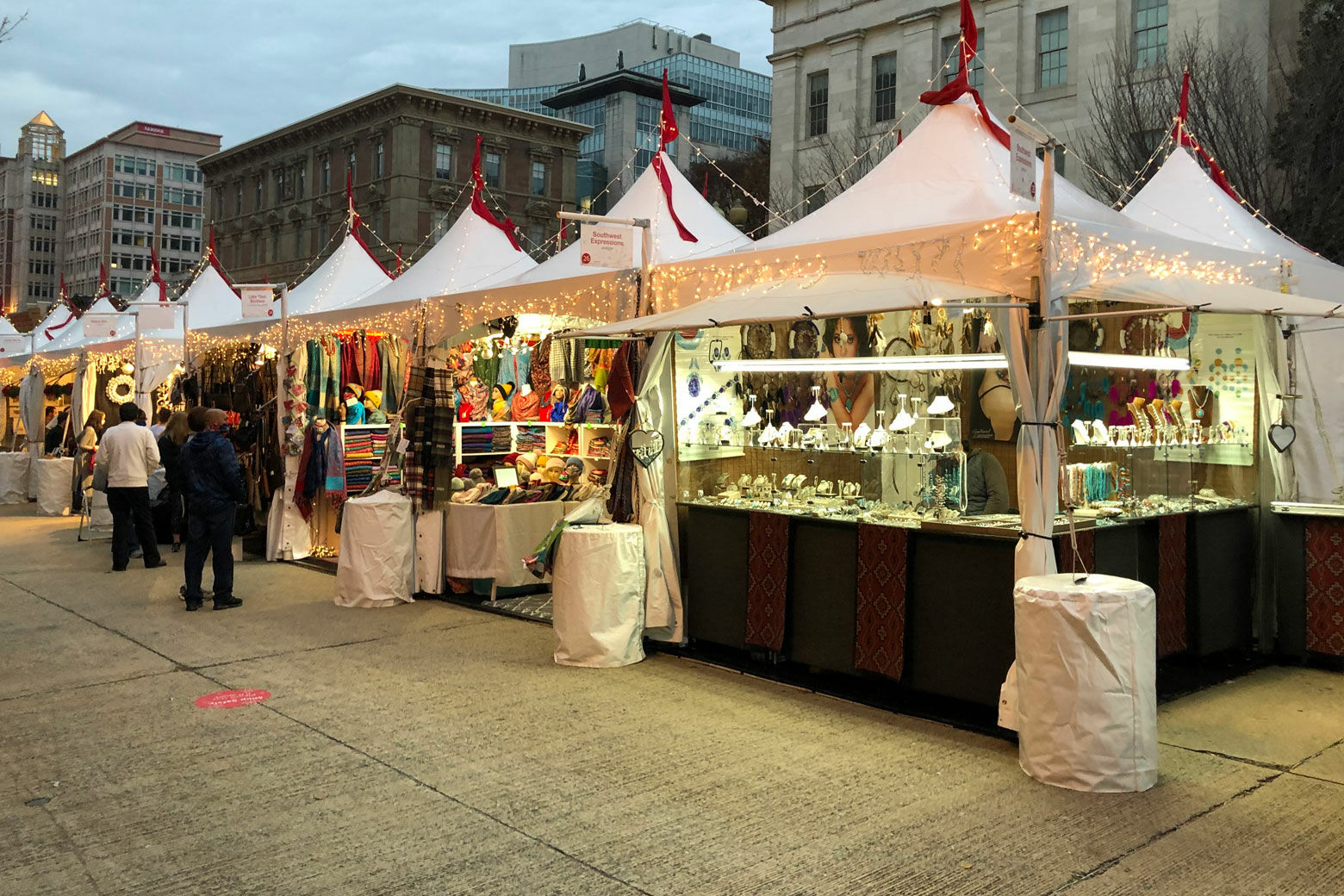 Example of a European Christmas Market