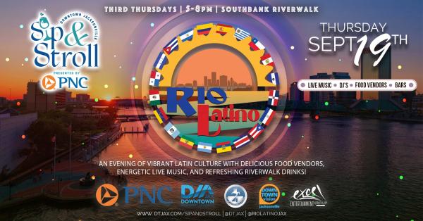 Third Thursday Sip & Stroll Presented By PNC x RioLatino