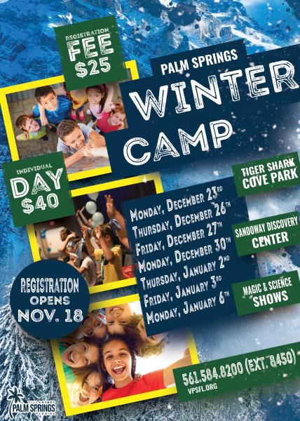 Village of Palm Springs 2024 Winter Camp Registration