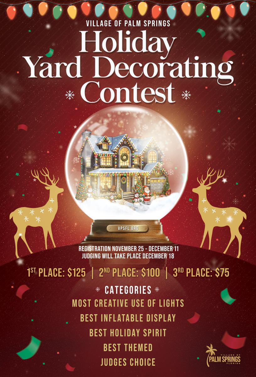 2024 Holiday Yard Decorating Contest