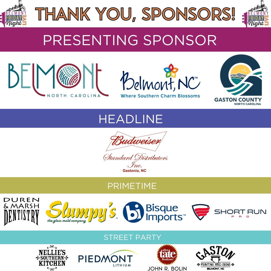 2023 Friday Night Live Sponsors