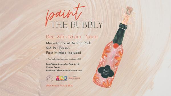 Paint the Bubbly Class