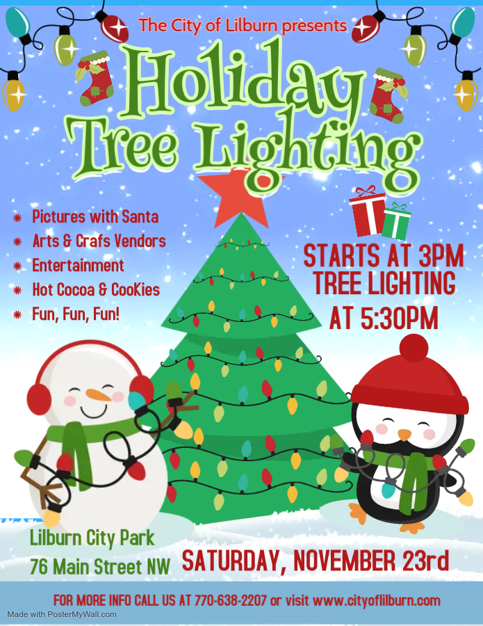 2024 Lilburn Holiday Tree Lighting cover image