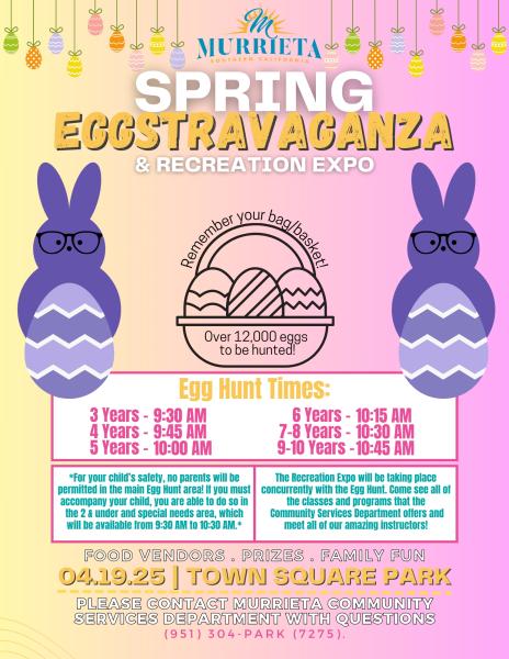 2025 Spring Eggstravaganza & Recreation Expo