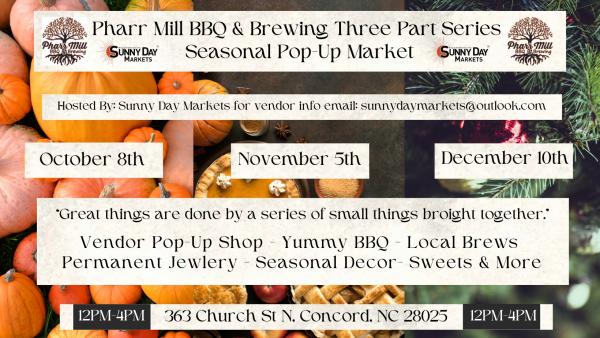 December Three Part Seasonal Pop-Up Market