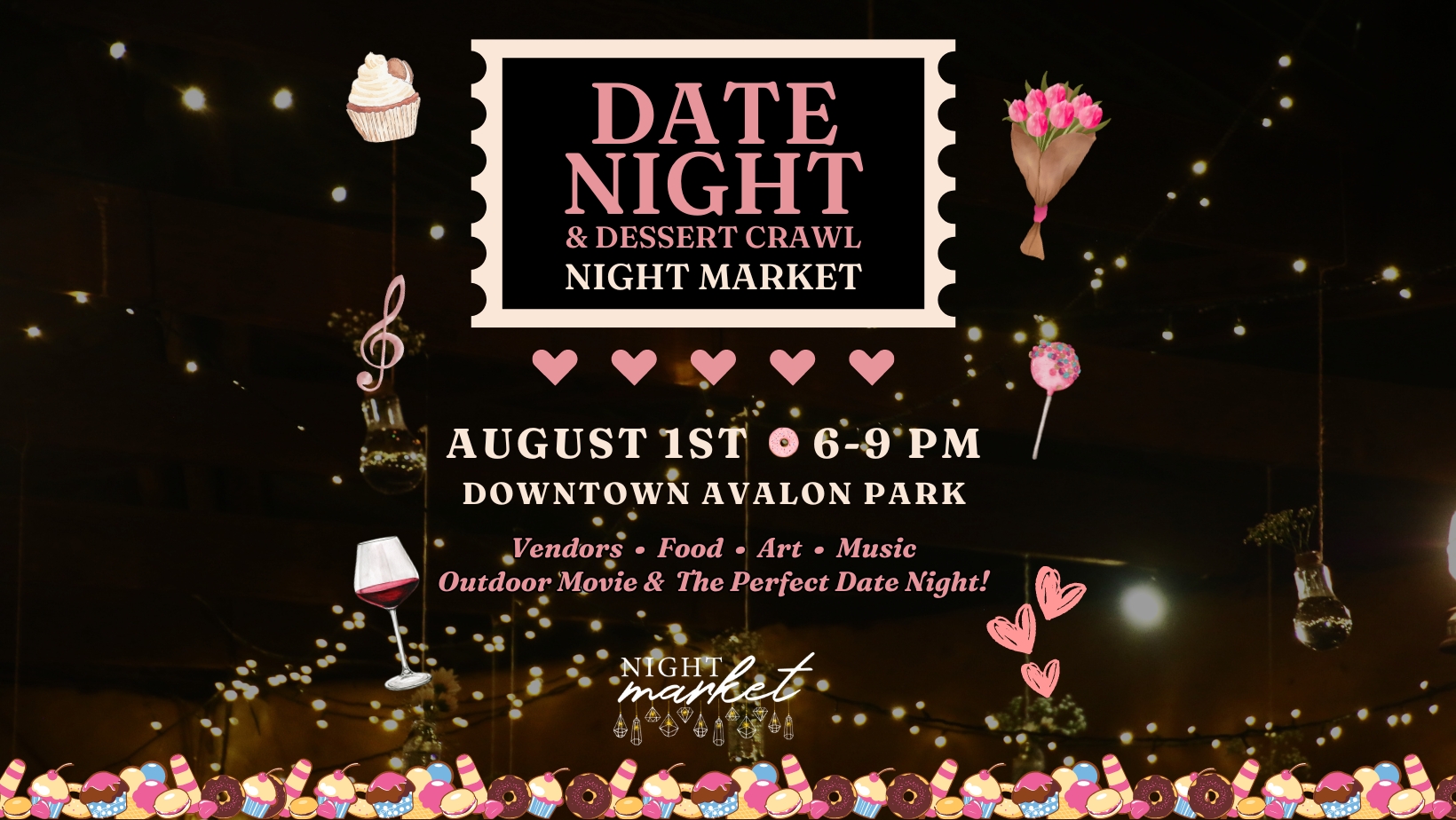 Night Market -  August cover image