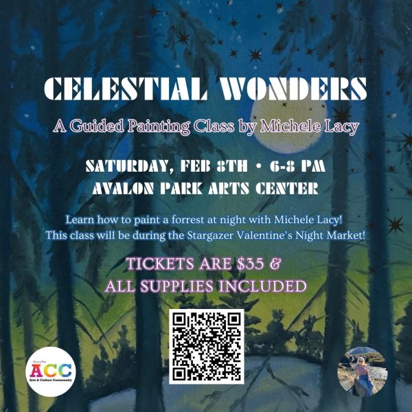 Celestial Wonders Paint Night