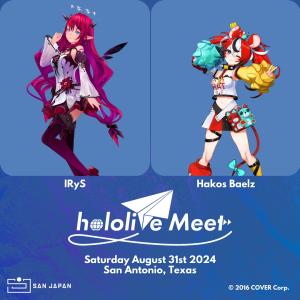 Hololive Meet  with IRyS and Hakos Baelz at San Japan 15 (2024)
