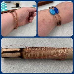 Cancelled - Weaving Metal: Viking Wire Weaving with Kim Garver, Saturday 9am - noon cover picture