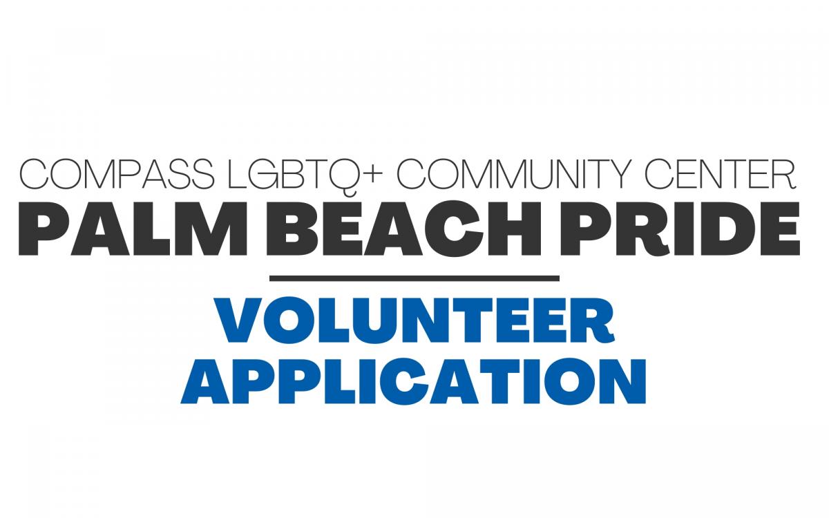 Volunteer at Palm Beach Pride 2024 2024 Palm Beach Pride presented by